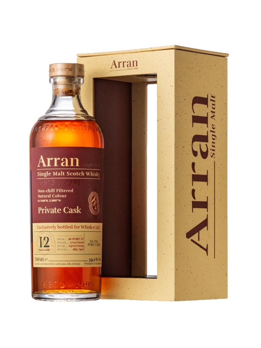 〔2026年2月上旬発送予定〕〔予約商品〕アラン 2012 ポートフィニッシュ 700ml 59.2%