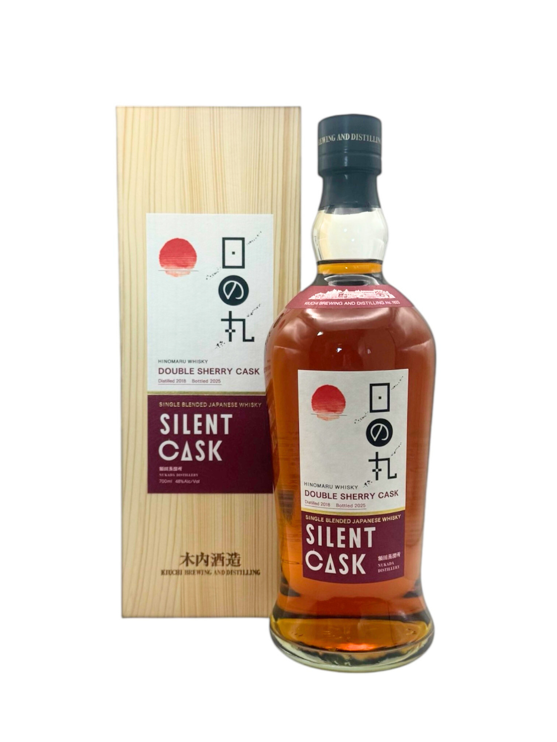 〔2026年1月発売〕日の丸ウイスキー サイレントカスク ダブルシェリーカスク 700ml 48%