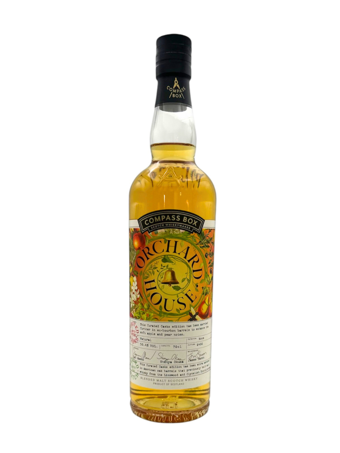 〔2026年3月発売〕コンパスボックス オーチャードハウス キュレイテッド カスク バッチ2 for ジャパン 700ml 50.4%