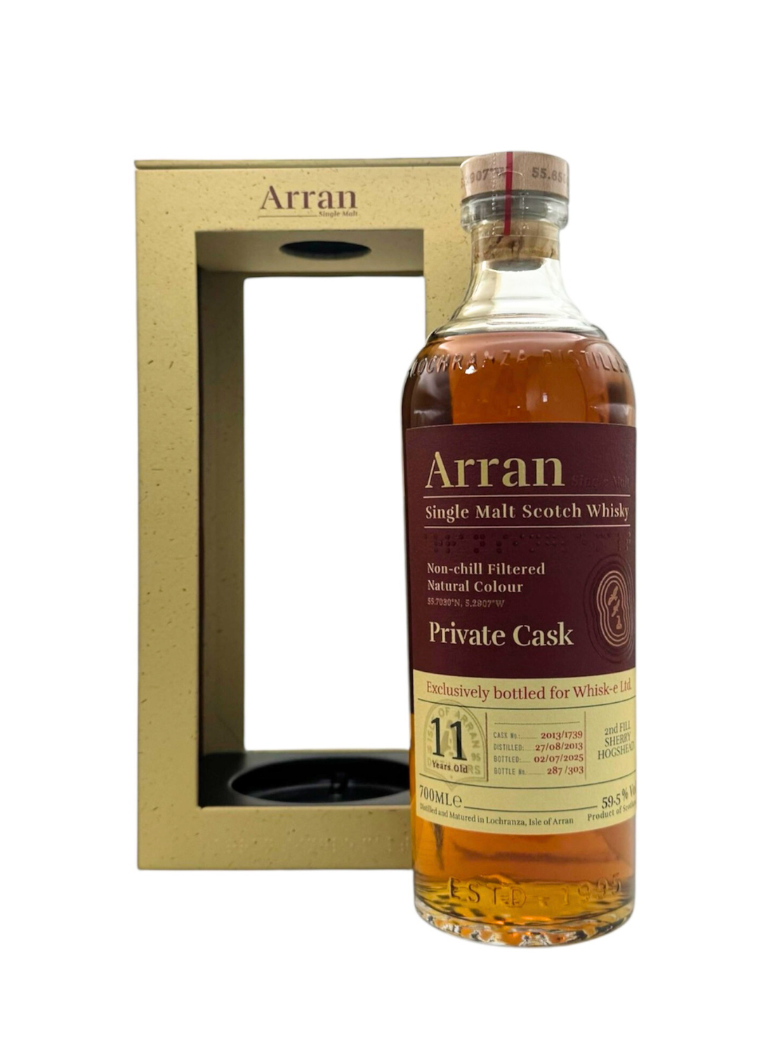 アラン 2013 シェリーホグスヘッド 700ml 59.5%