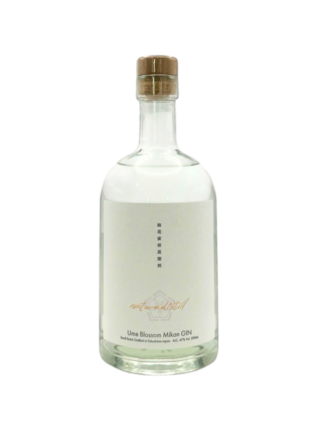 〔2026年4月中旬発送予定〕〔予約商品〕ナチュラディスティル 梅花蜜柑蒸溜酒 naturadistill川内村蒸溜所 500ml 47%