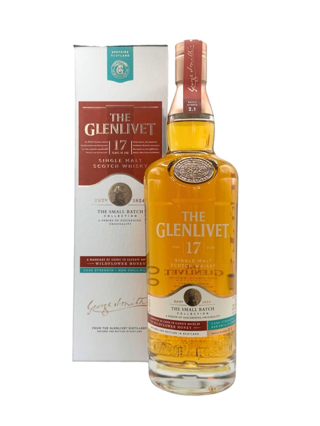 ザ グレンリベット スモールバッチ 17年 700ml 55.3%