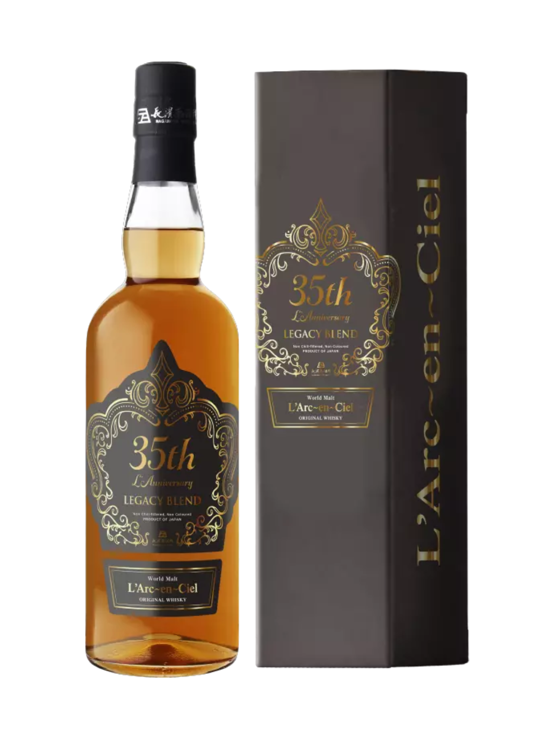 〔2026年5月下旬発送予定〕〔予約商品〕ラルク アン シエル 35th ラニバーサリー ウイスキー レガシーブレンド L'Arc-en-Ciel 長濱蒸溜所 700ml 47%
