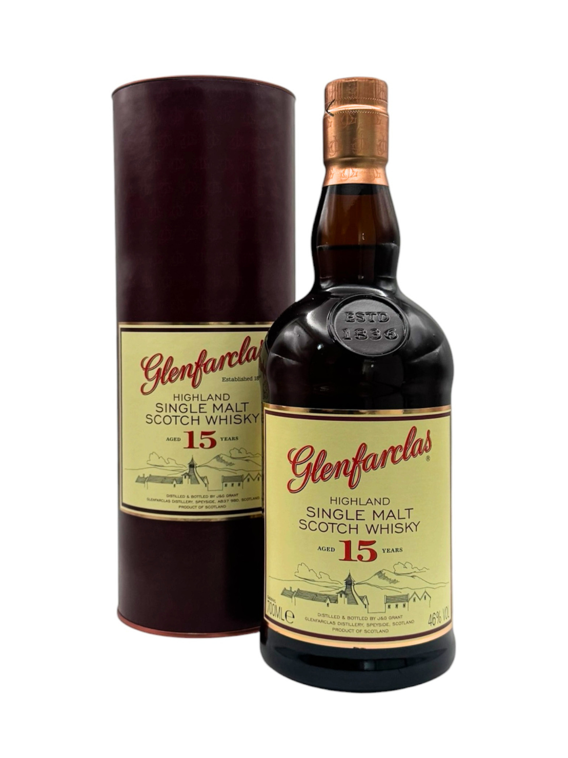 グレンファークラス 15年 700ml 46%