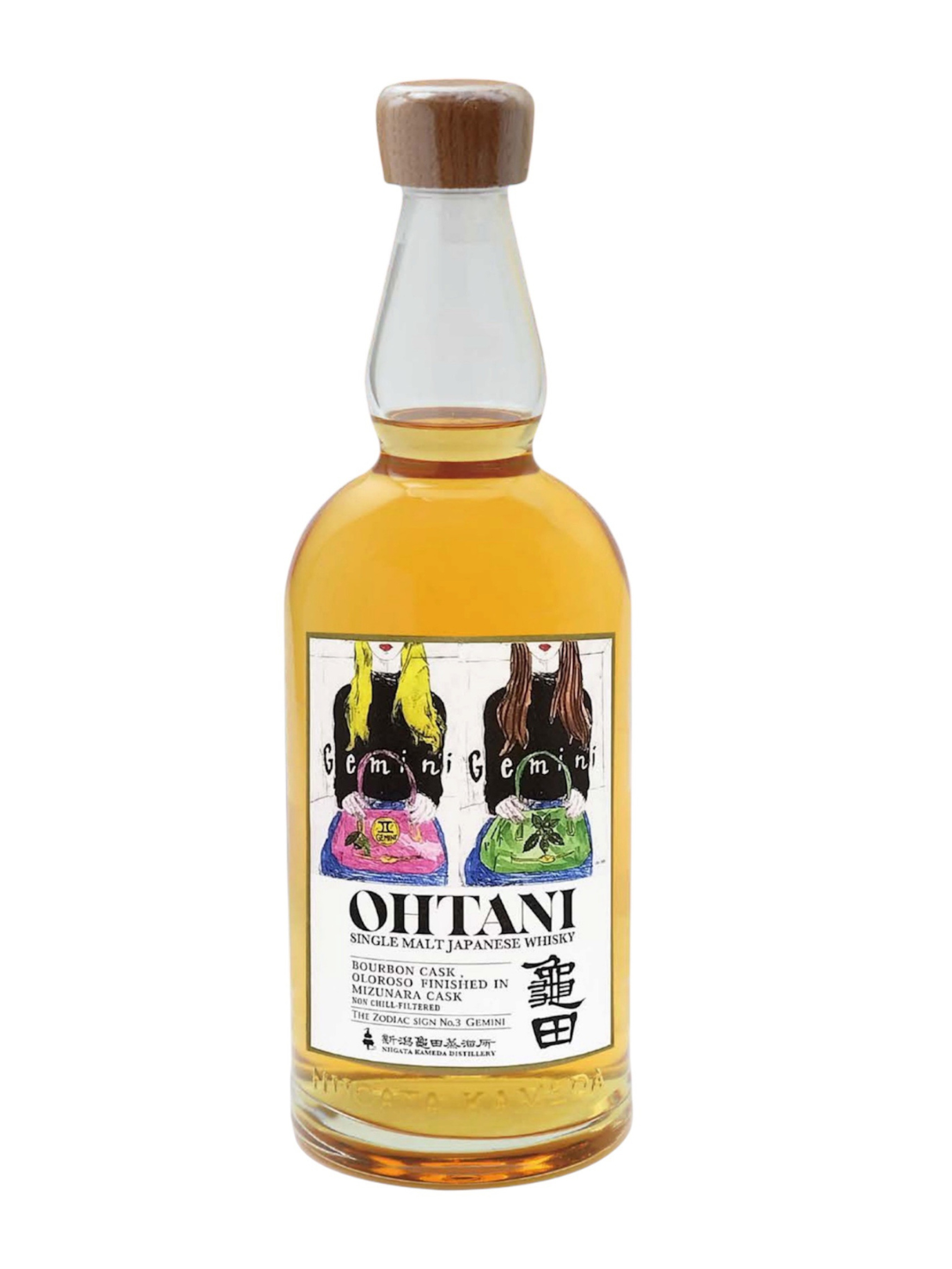 〔2026年6月発売〕OHTANI WHISKY 新潟亀田 zodiac sign series 「Gemini」 新潟亀田蒸溜所 700ml 50%