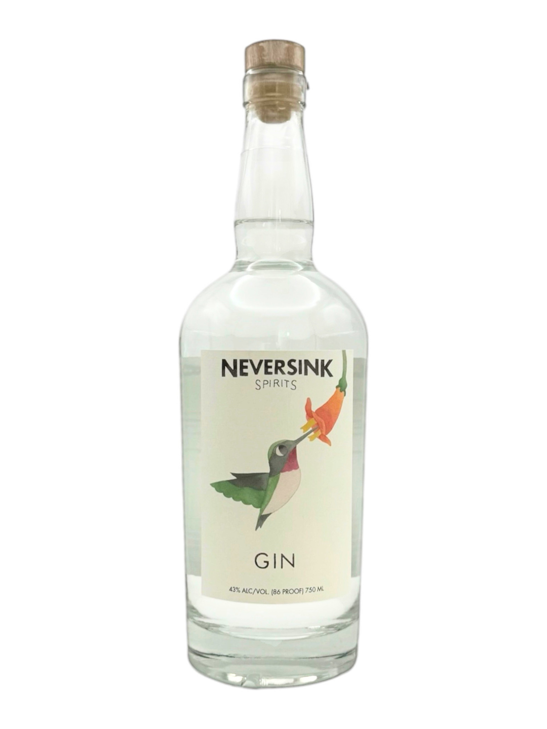 ネバーシンク スピリッツ アップルジン 750ml 43%