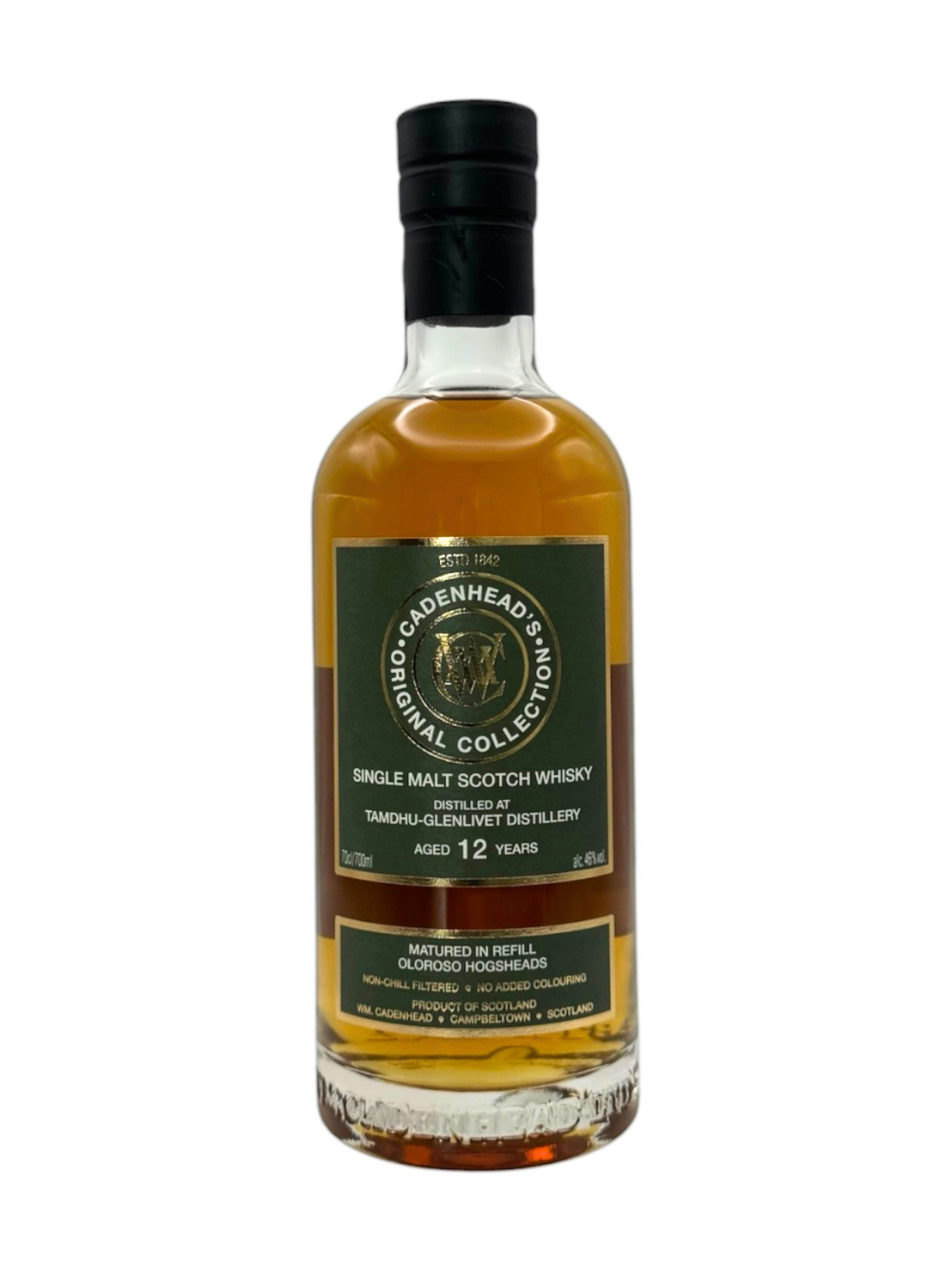 ケイデンヘッド タムデュー 12年 700ml 46%