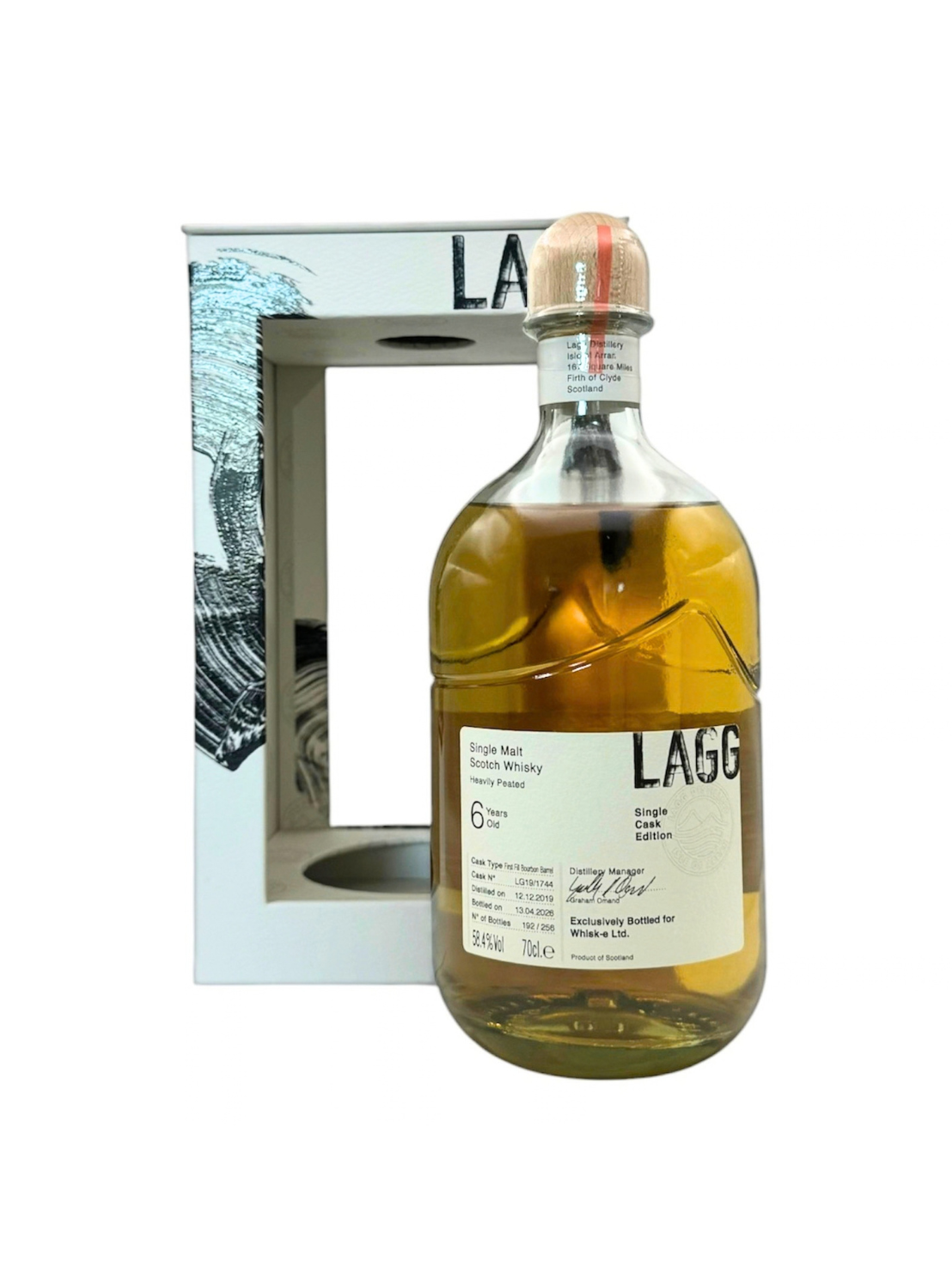 ラグ 2019 ファーストフィルバーボンバレル 700ml 58.4%